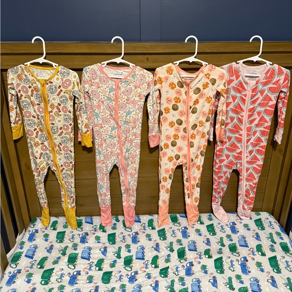 Little One Shop bamboo pajamas 3T